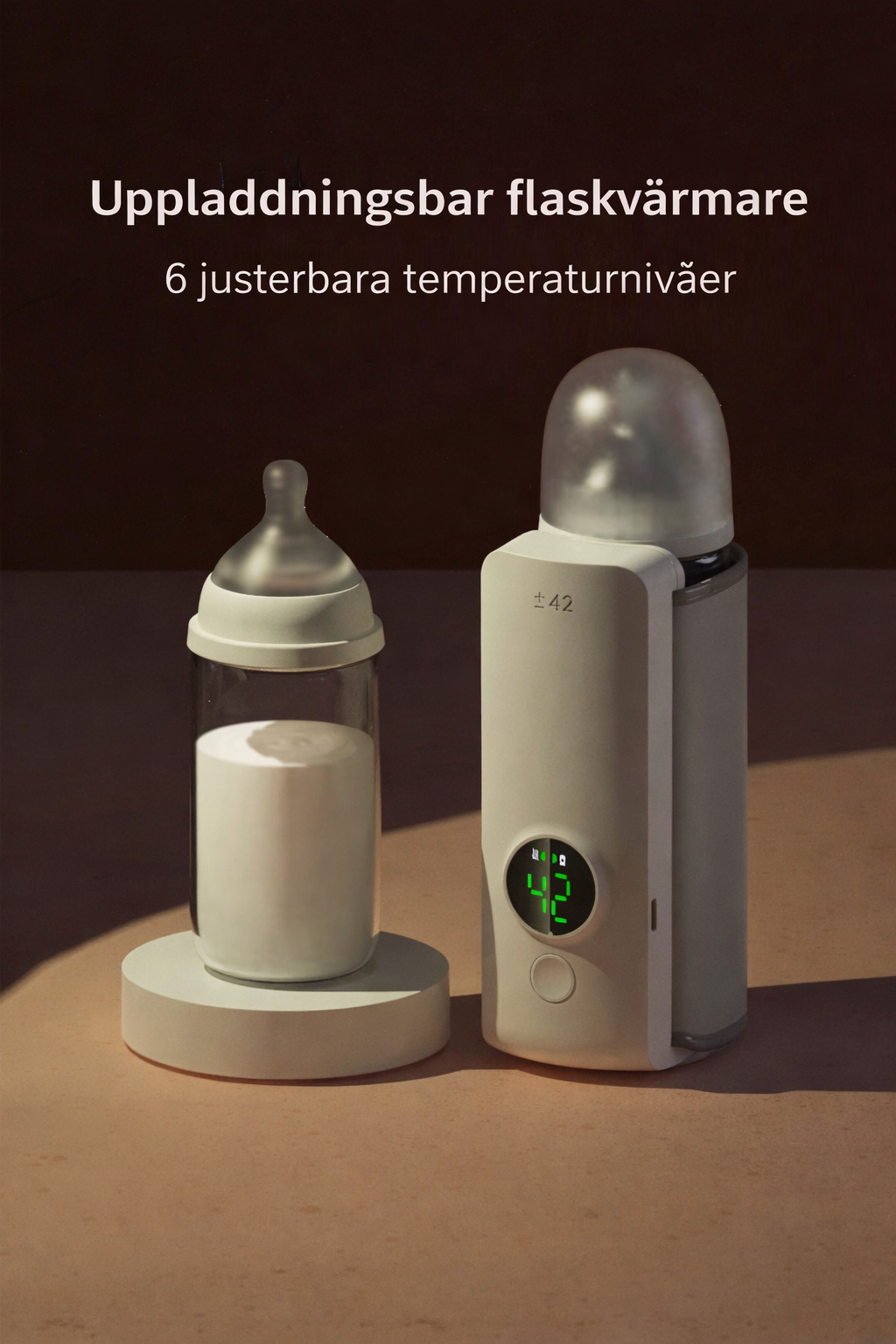 Portabel Trådlös Flaskvärmare