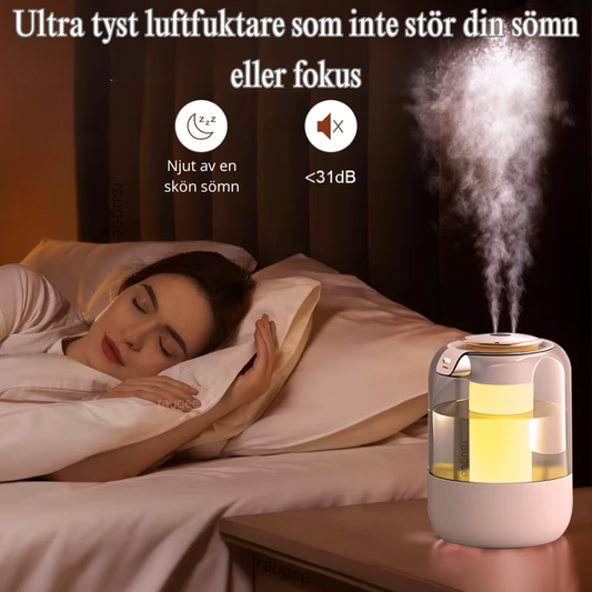 Luftfuktare – För bättre sömn och lugnare andning